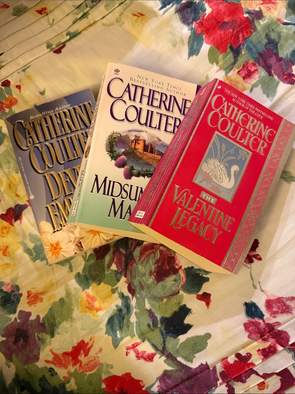 Catherine Coulter Paperback Book Bundle